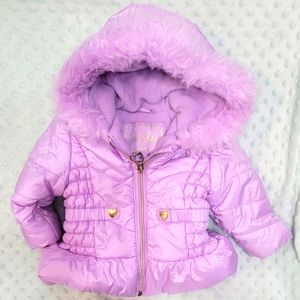 NWOT Baby Girls Winter coat size 9m